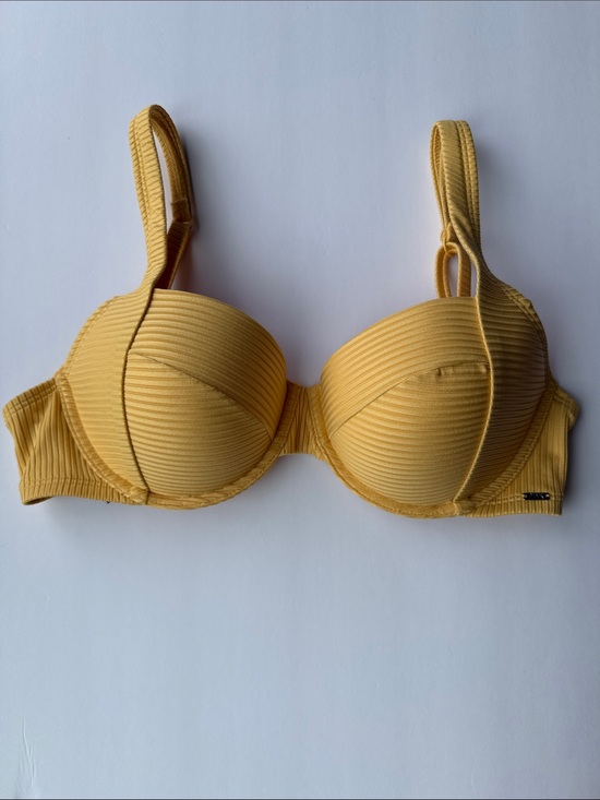 PINK Victoria's Secret Other - PINK Victoria's Secret Yellow Ribbed Underwire Bra NWT